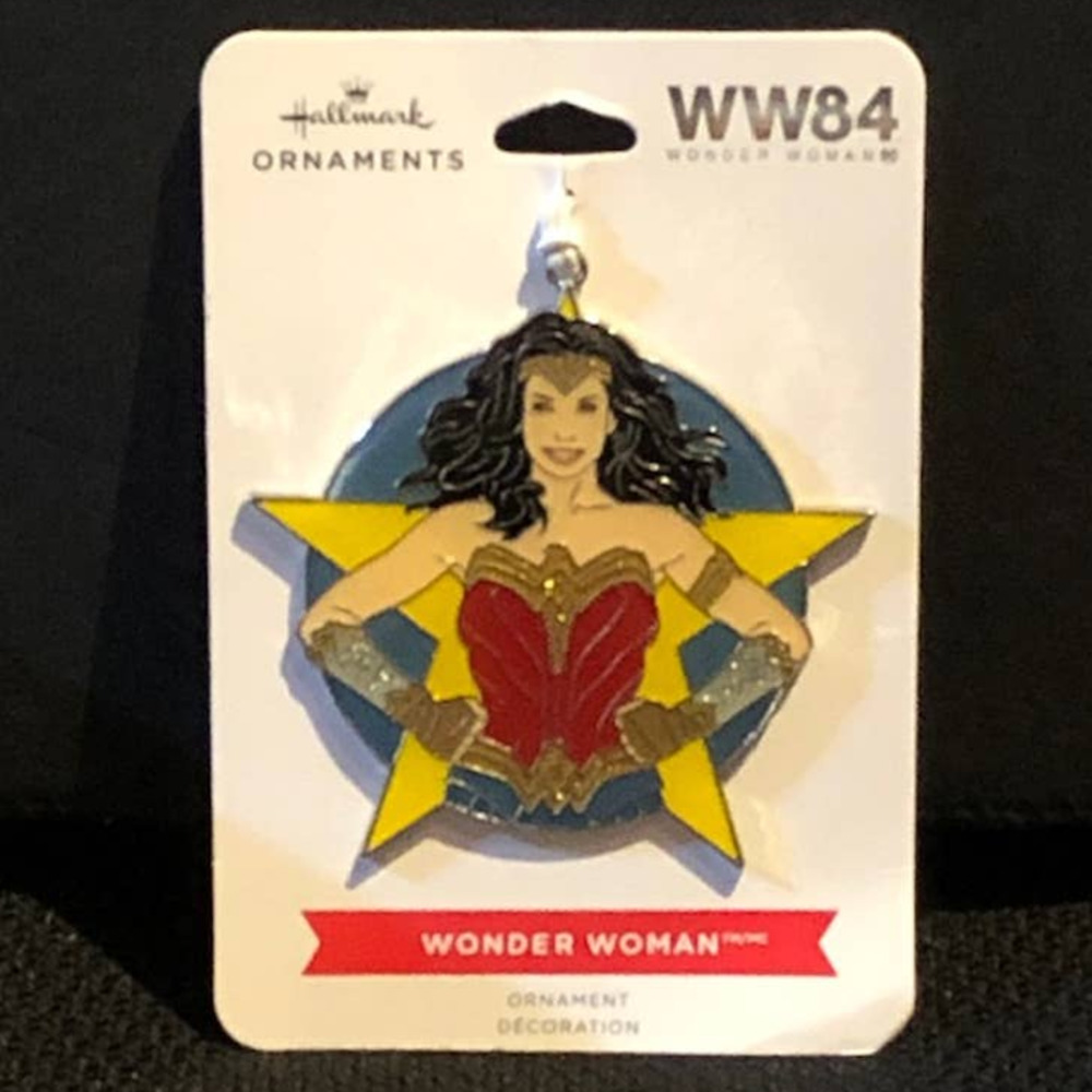 Wonder Woman 1984 #0007-DC/Warner Bros. Hallmark‎ Enamel Ornament~~NWT